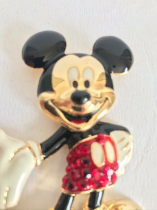 Vintage Butler And Wilson Mickey Mouse Brooch for Disney 3