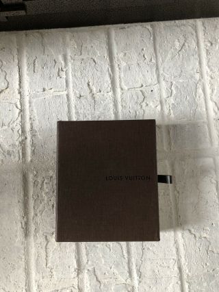 Vintage Louis Vuitton Gift Box Brown Empty Storage Organizer