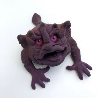 Boglins Klang - Some Damage - Vintage Rubber Monster Hand Puppet