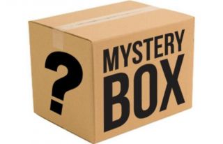 Mystery Tackle Chest Home Made Fishing Lures Comes With Wooden Lures And More