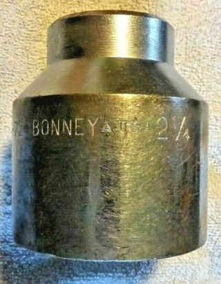 Vintage Bonney Socket Mpn: R - 72 3/4 " Drive 12 Point Socket 3/4 " X 2 - 1/4 "