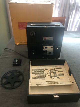 Vintage Kodak Instamatic M65 Home Movie Film Projector 8mm 8