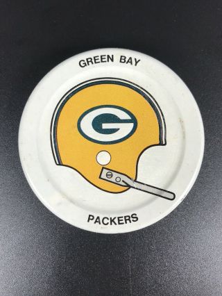 Vintage 1971 Nfl Gatorade Cap/lid - Green Bay Packers