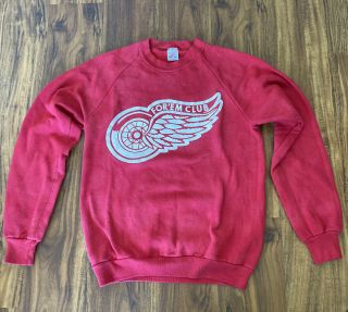 Vintage 90’s Detroit Red Wings Crew Neck Sweatshirt