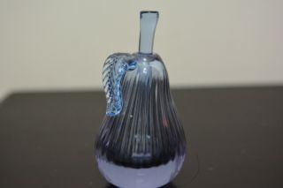Gilmor Handblown Glass Pear Shaped Vanity Perfume Bottle