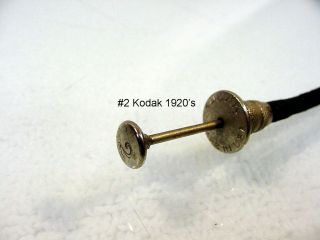 Vintage 1920 ' s Kodak 2 Cable Release 6 