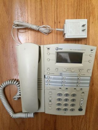 At&t 962 Vintage Wired 2 - Line Desk/wall Home & Office Landline Telephone
