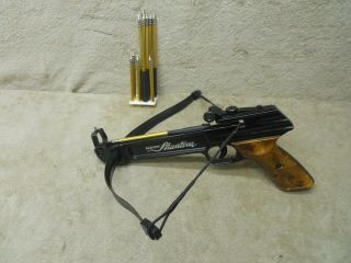 Vintage Barnett Phantom Crossbow Pistol - In - 12 Bolts