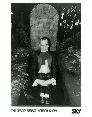 Jack Hardy " Deadly Ernest Horror Show " Vintage Photo Cp