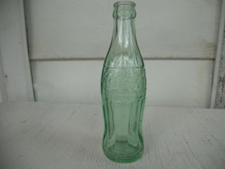 Vintage Green Coca - Cola 6 Oz Glass Soda Bottle Mexico,  Missouri On Bottom Coke