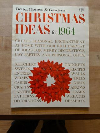 Vintage Better Homes And Gardens Christmas Ideas For 1964