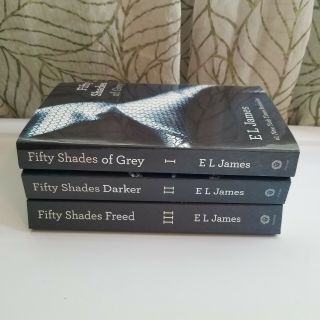 Fifty Shades Of Grey Trilogy Paperback By E L James 1st Vintage Edition Tub8