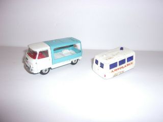Vintage Corgi Toys Commer 3/4 Ton Chassis Van Truck Plus Ambulance Part