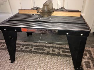 Vintage Craftsman Router/sabre Saw Table Model 171.  25444