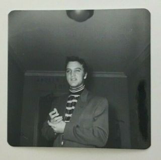 Elvis Presley Rare Vintage Kodak Photo Shreveport La 1956 Stamped Nelda