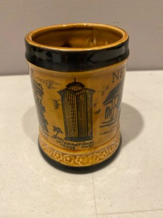 Vintage.  Orleans coffee cup.  Made in japan COFFEE MUG/ TEA LOUISIANA 2