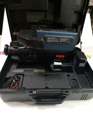 1980 ' s RCA CC285 Camcorder in Hard Case - VTG Camescope Video 3