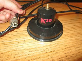 Uniden Antenna Base K30 K - 30 K 30 Magnetic Vintage