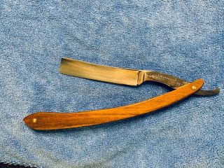 Vintage Turner & Co.  9/16 " Straight Razor Shave Ready Bolivian Rosewood Scales