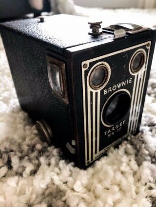 Vintage Brownie Target Six - 20 By Eastman Kodak Company Box Camera