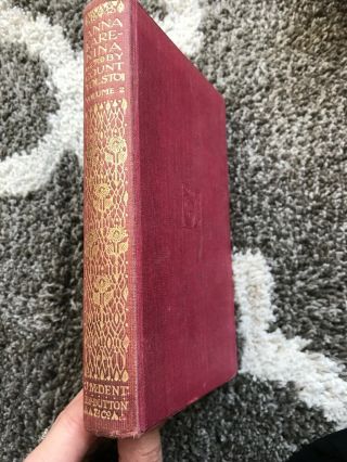 Vintage 1914 Anna Karenina Volume 2