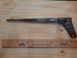 Vintage Millers Falls No.  525 Key Hole Saw With Metal Handle Usa