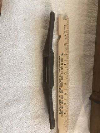 Vintage Wooden Spoke Shave Tool