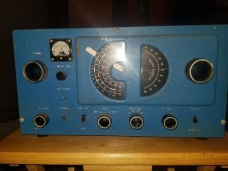 Old Vintage Lafayette Shortwave Ham Radio Receiver