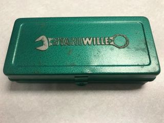 Vintage Stahlwille 12617a Stud Remover 4 Piece Socket Set With Case