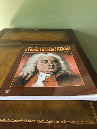 Vintage Sheet Music The Great Piano Of George Frederic Handel 1997