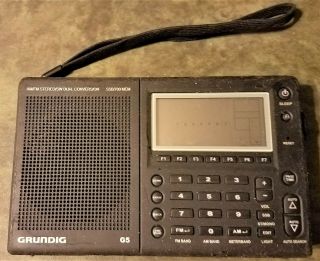 Vintage Grundig G5 Am/fm Stereo/sw Dual Conversion Ssb/700 Mem Radio