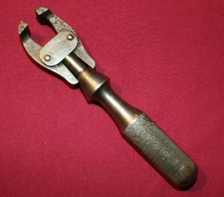 Vintage Lowell Wrench Type Hand Vise,  Gunsmith,  Jewelers Tool