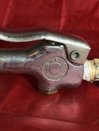 Estate Vintage Amflo Air Gun Nozzle Gauge Tool