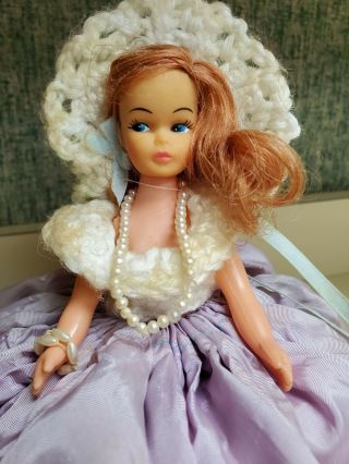 Vintage Doll Toilet Paper Cover 2