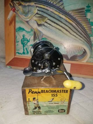 Vintage Penn Beachmaster 155 Fishing Reel