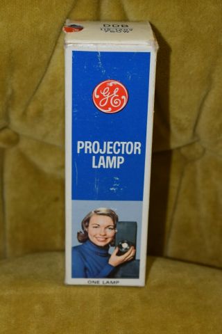 G.  E.  Ddb Projector Lamp 750w 115 - 120v Vintage Cool Box