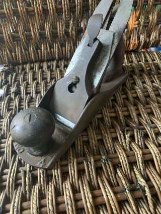 Vintage Stanley Plane 4 Smoothing Bench Plane Marked S Tool Look At Pictures