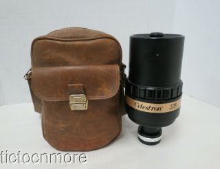Vintage Celestron C90 1000mm F/11 Mirror Lens Serial No.  91116 & Case
