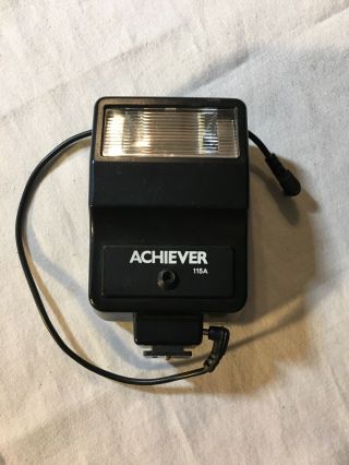 Vintage Achiever 115a Electronic Flash Unit W/cable