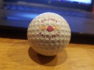 1980 Us Open Baltusrol Vintage Logo Golf Ball First National State