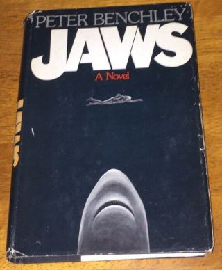 1974 Jaws Peter Benchley Vintage Book Hc/dj 1st Edition