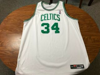 Mens Vintage Authentic Nike Boston Celtics Paul Pierce Basketball Jersey 5xl