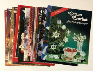 Christmas & Other Types Of Needlecraft Books (vintage To Modern)