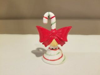 Vintage Lefton Christmas Candy Cane Angel 2