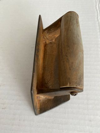 Vintage Cast Iron Masonry Trowel Tool Acme 226 J Stortz & Son Concrete Brick V