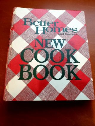 Old Vtg 1976 Better Homes & Gardens Cook Book Recipes Cookbook Complete