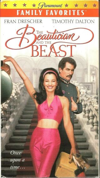 The Beautician And The Beast Vhs 1997 Fran Drescher Timothy Dalton Comedy Vtg Pg