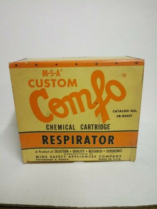 Msa Comfo Respirator Vintage