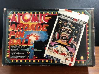 Vintage Electronic Atomic Arcade Pinball Game,  1979 Tomy,  Cond