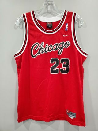 Vtg Nike 1984 Flight 8403 Chicago Bulls Michael Jordan 23 Rookie Jersey Youth Xl